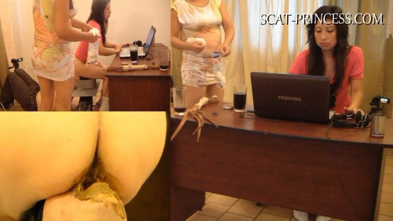 Another Day in the Office Scat Slave Video