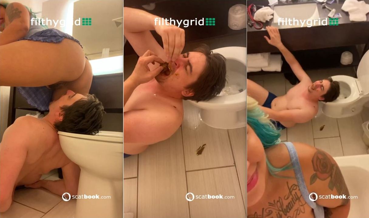 Goddessnixie Scat Domination feeding shit