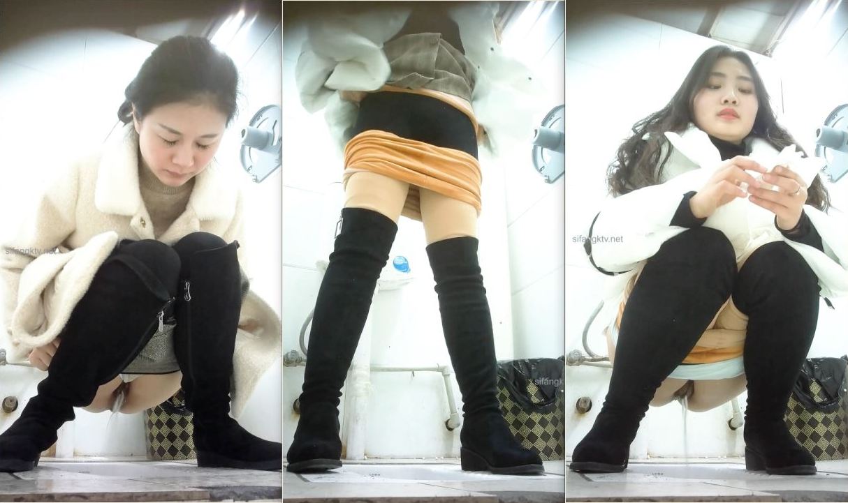 Squat Toilet Chinese Voyeur – Multiple Girls Pissing Close-Up 4K