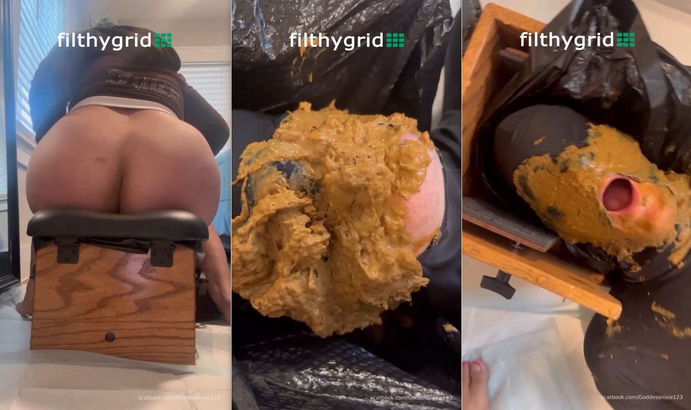 Goddess Nixie Continues Feeding Pathetic Toilet Slave