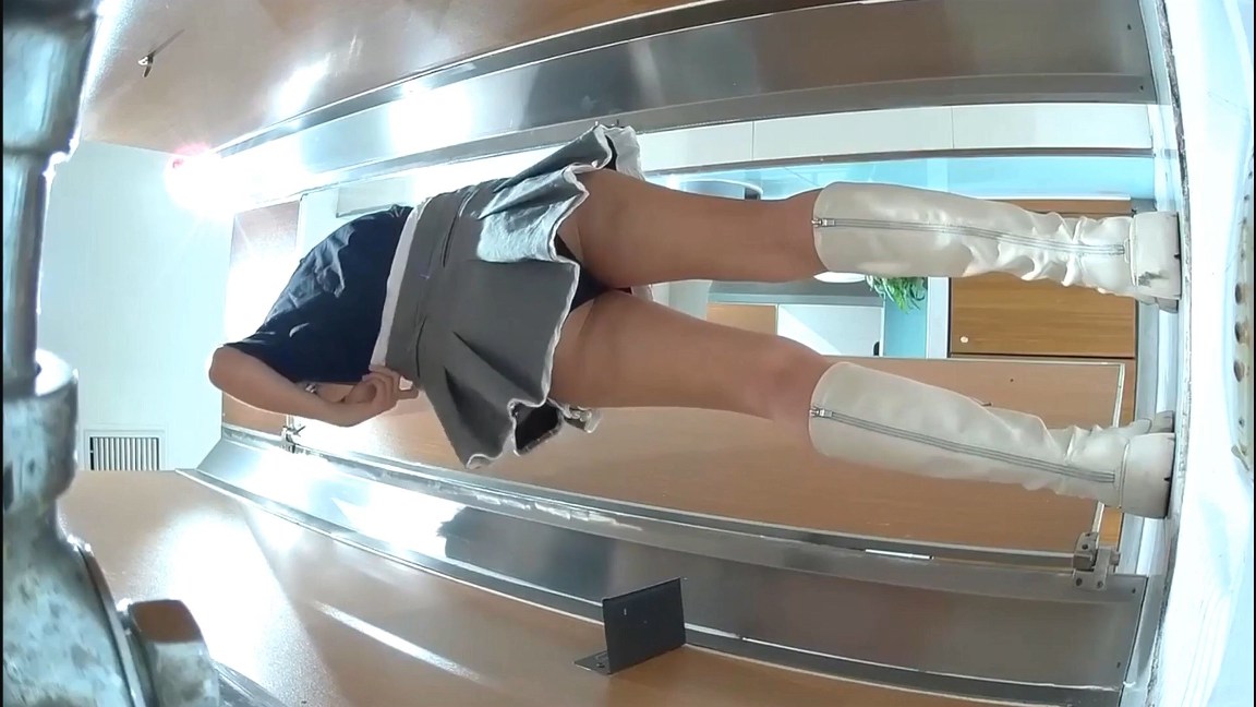 Multiple Chinese Asses Caught During Toilet Pee