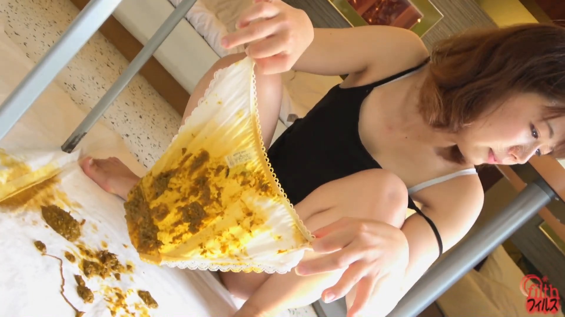 FF-520 Poop-Stained Panties, FEEL SO BAD Part-5