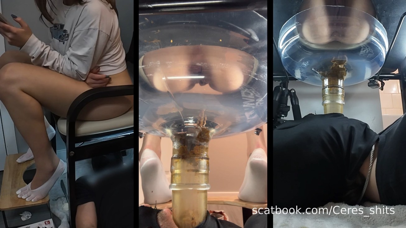 Ceres_shits – She Sits, Pisses, Then Drops the Load In